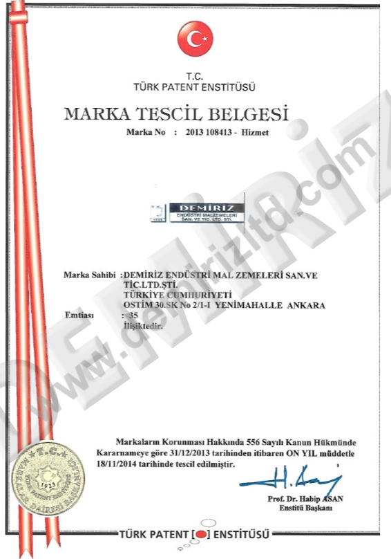 Kalite Belgesi